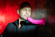 Replica Nacho Vidal penis dildo Pink - nachovidalshop