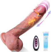 Telescopic dildo with movement and vibration - nachovidalshop