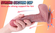 Telescopic dildo with movement and vibration - nachovidalshop