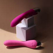 G-spot vibrator USB rechargeable - Elegance. Purple - nachovidalshop