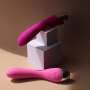 G-spot vibrator USB rechargeable - Elegance. Pink - nachovidalshop