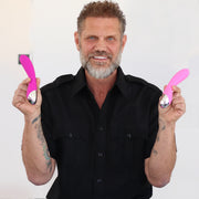 G-spot vibrator USB rechargeable - Elegance. Pink - nachovidalshop