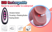 Telescopic dildo with movement and vibration - nachovidalshop
