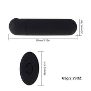 Wireless Remote Control mini Vibrator - nachovidalshop